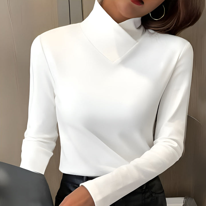 Liorisse | Sleek Turtleneck Sweater for Effortless Elegance