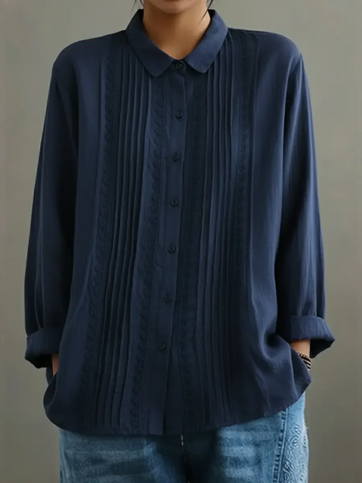Patchessa | Exquisite Patchwork Blouse for Elegant, Timeless Style