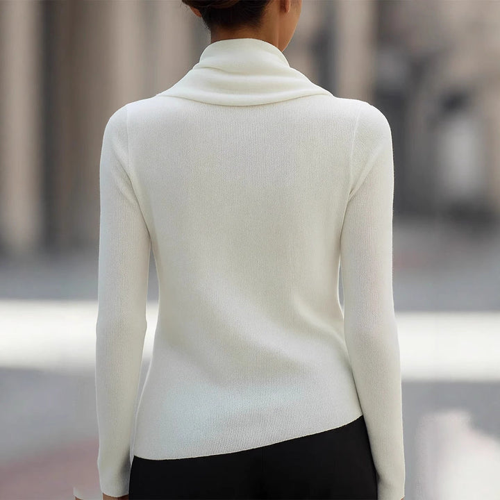 Dovressa | Relaxed Duffle-Neck Top for Effortless Style