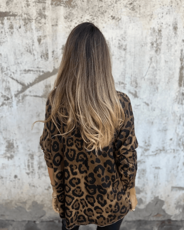 Savrielle Casual Leopard Print Top — Effortless Everyday Style