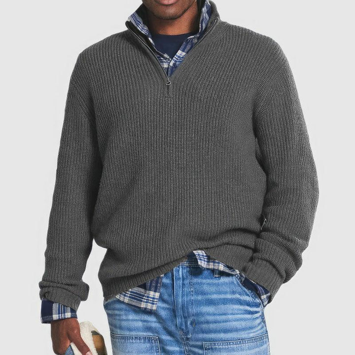 Finn | Warm Knitted Sweater For Men