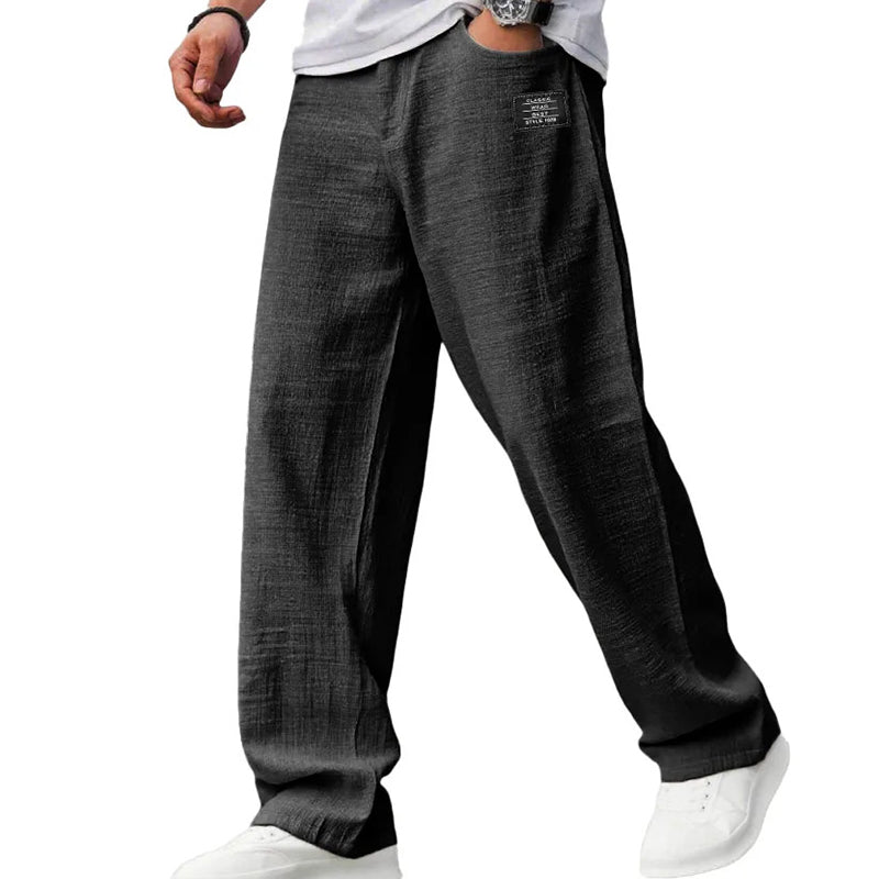 Gary | Lightweight Straight-Leg Trousers